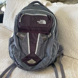 The North Face Backpack (Recon) Gray and Purple